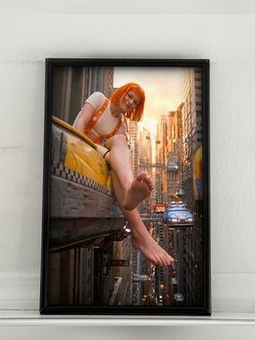 The Fifth Element Lee Loo Art Poster